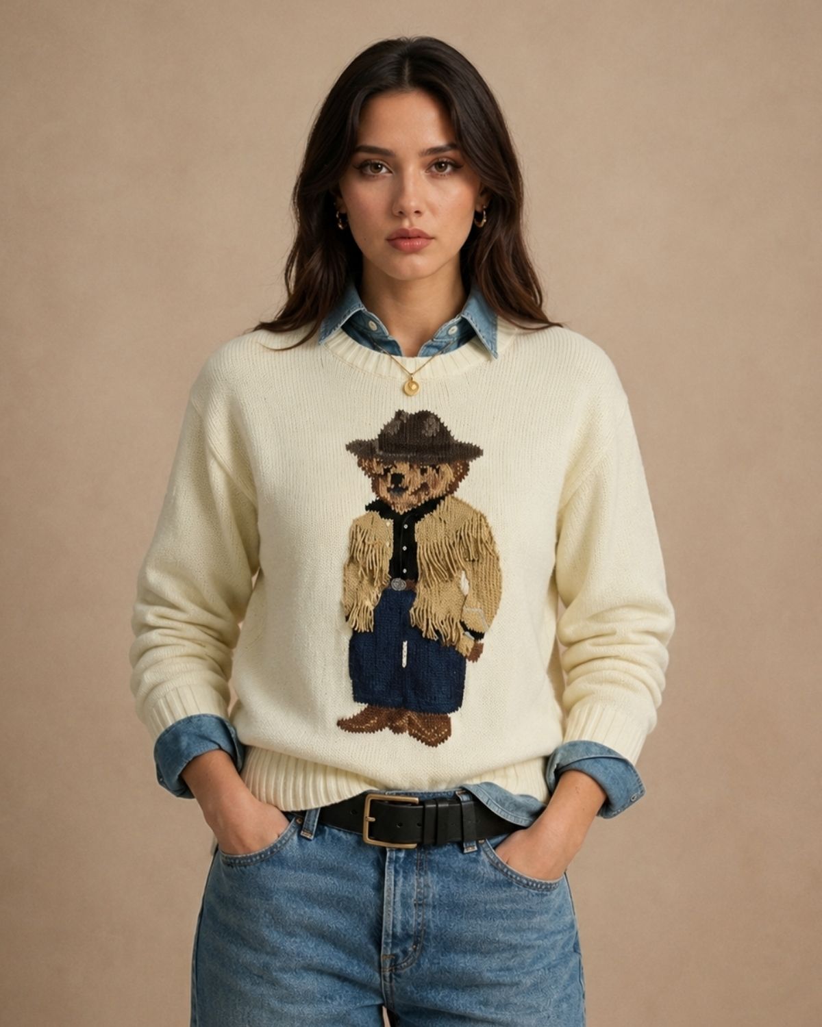 Suéter Ralph L. | Polo Bear Cowboy