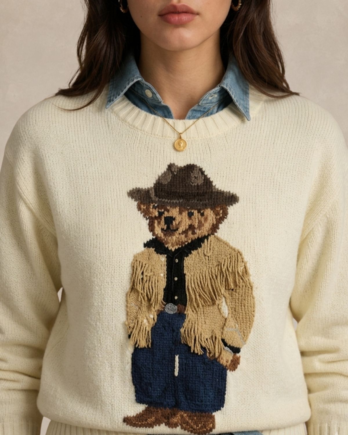 Suéter Ralph L. | Polo Bear Cowboy