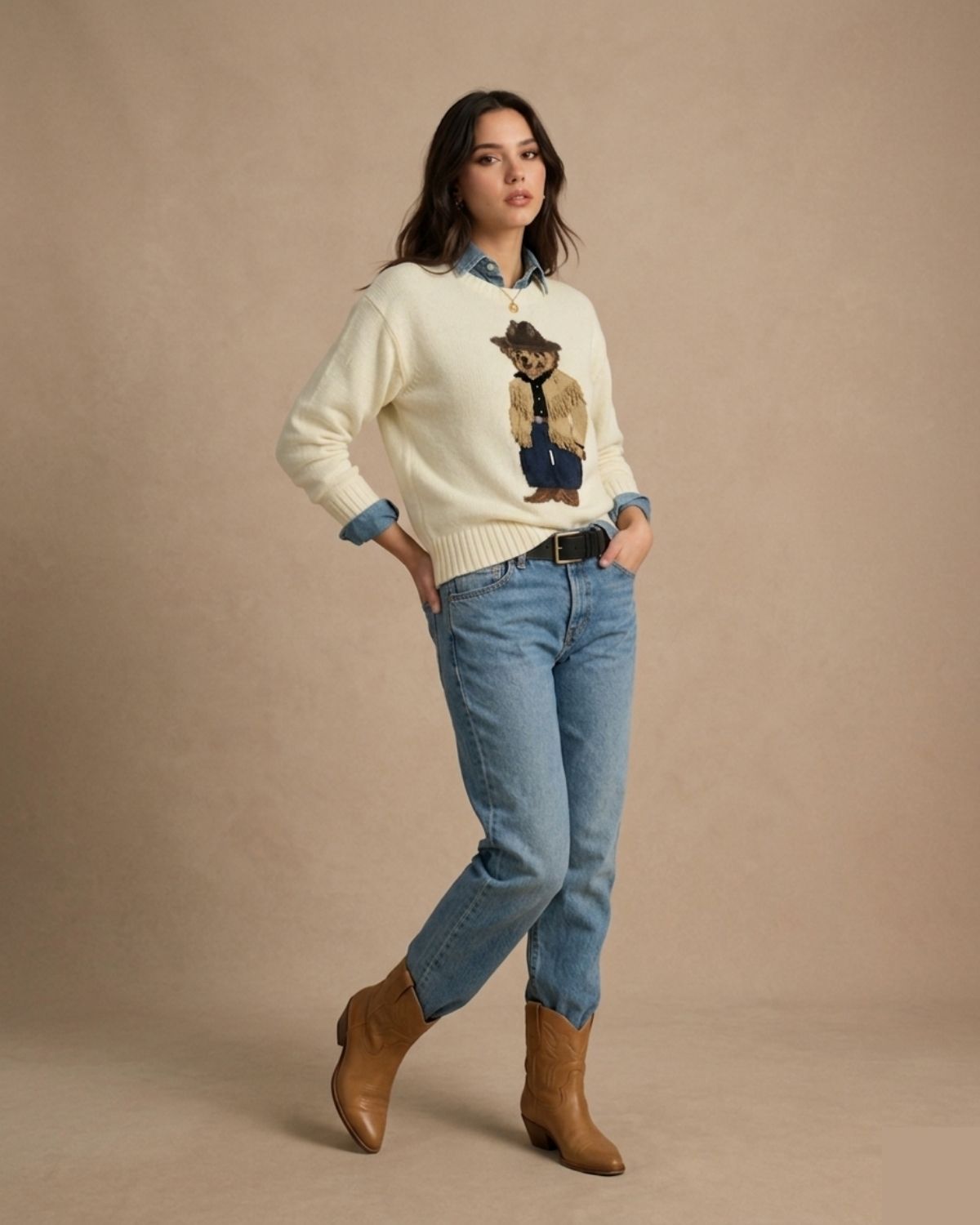 Suéter Ralph L. | Polo Bear Cowboy