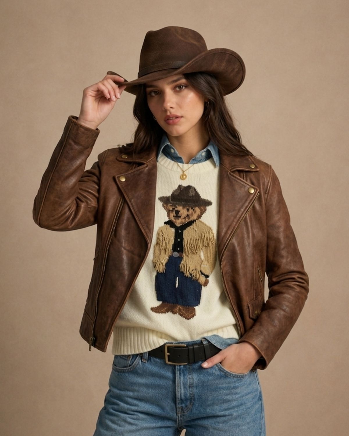 Suéter Ralph L. | Polo Bear Cowboy